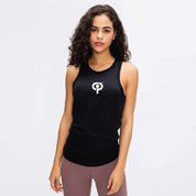 CRUSH black tie back tank