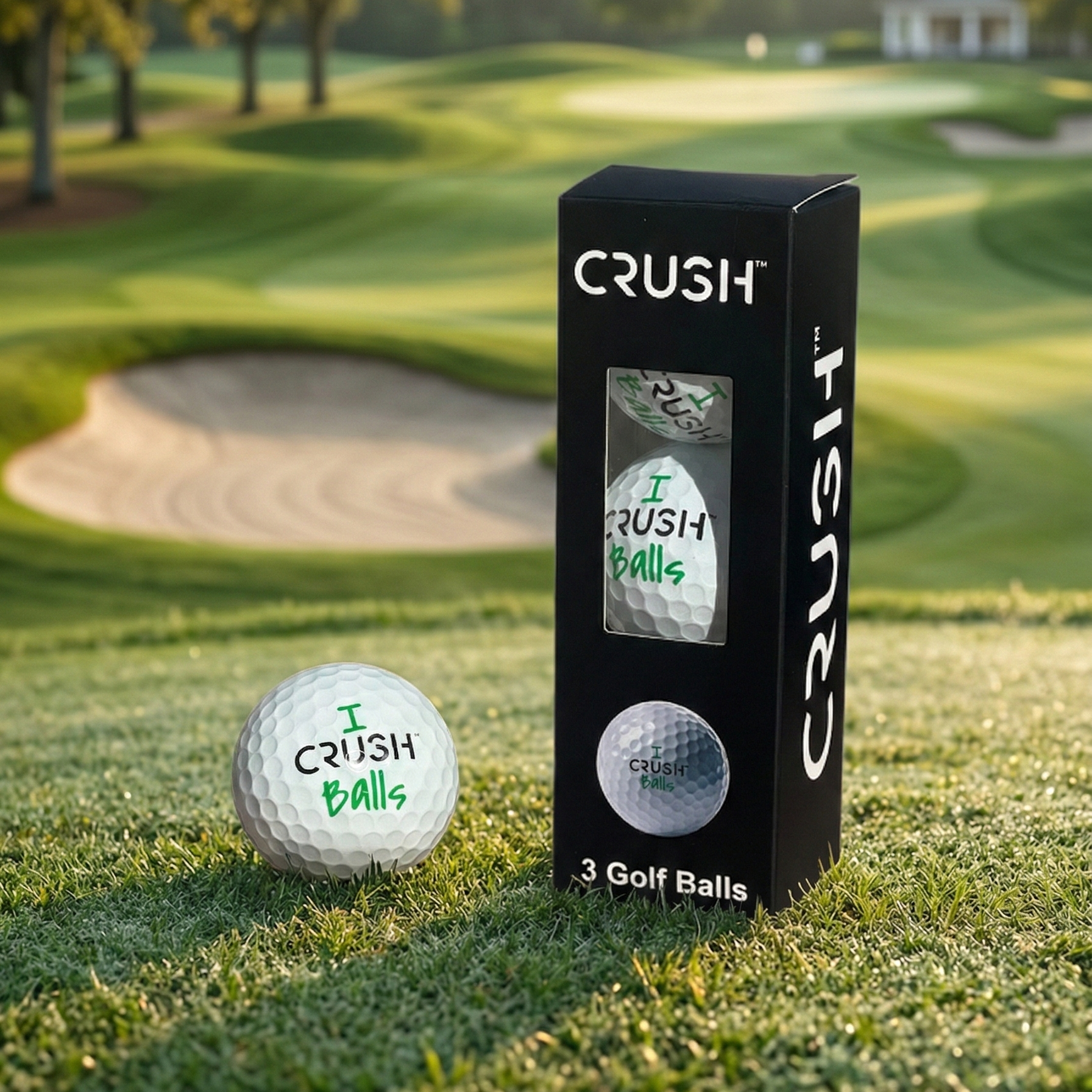 CRUSH golf balls (3 pk)