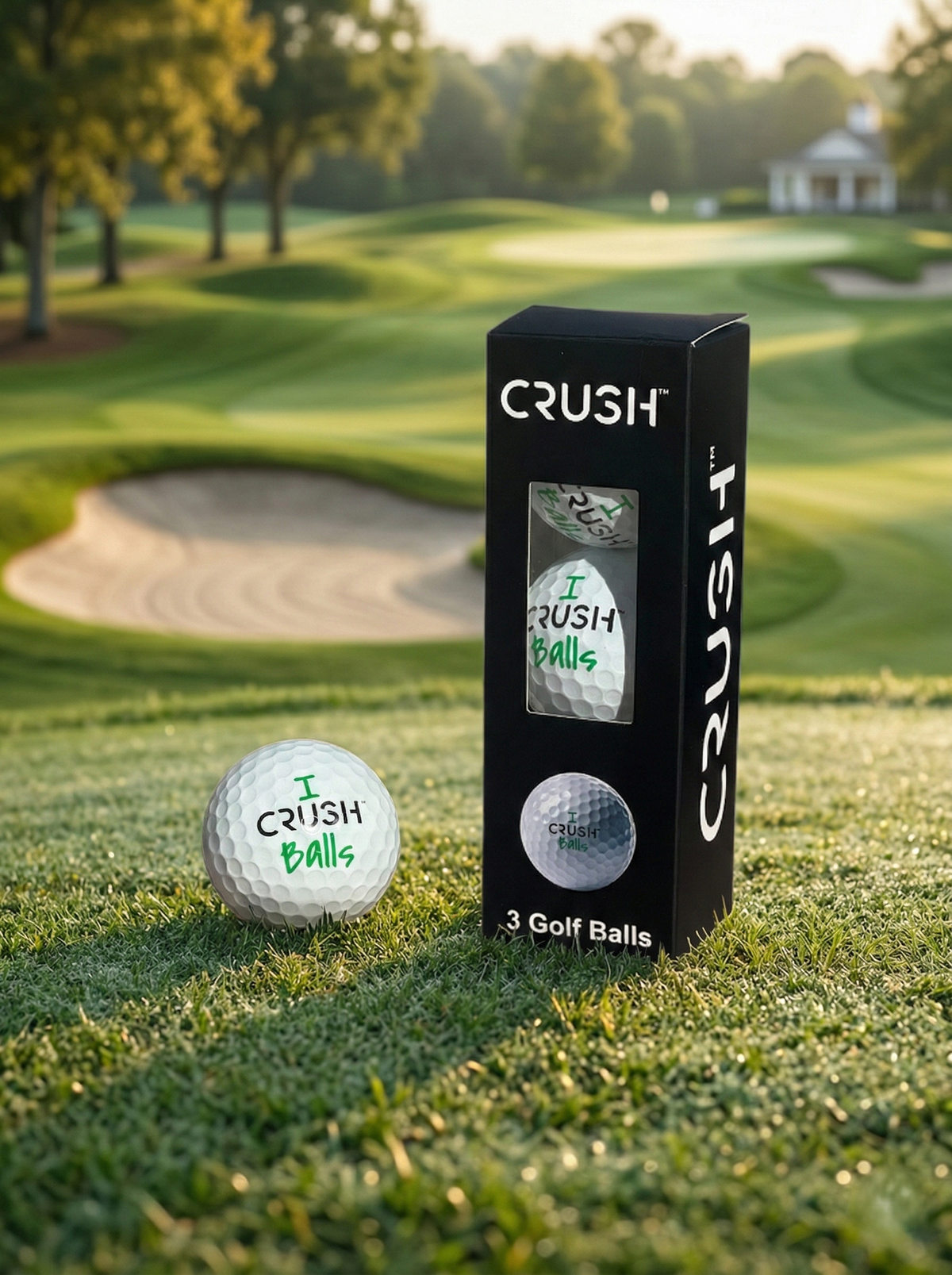 CRUSH golf balls (3 pk)