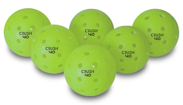 High Quality CRUSH 40 Balls w/ Bag 6 pack